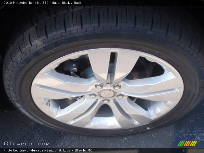 Black / Black 2010 Mercedes-Benz ML 350 4Matic