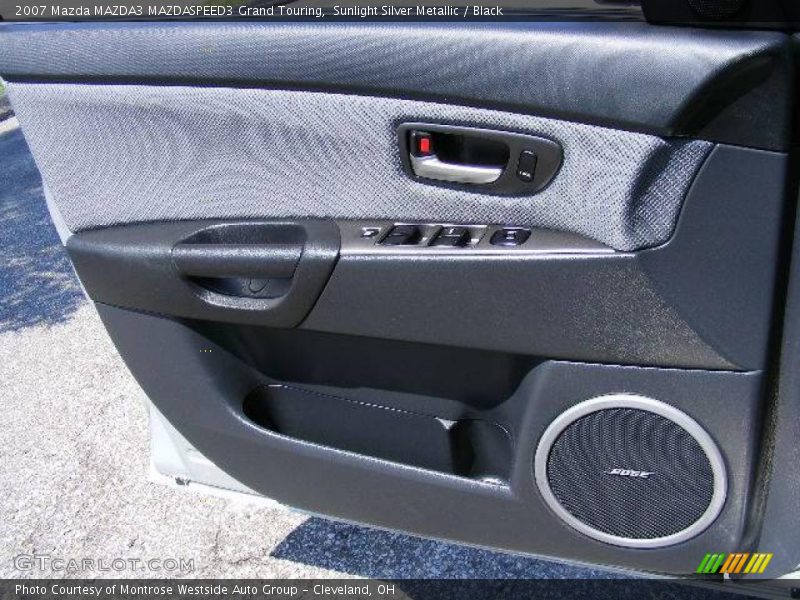 Sunlight Silver Metallic / Black 2007 Mazda MAZDA3 MAZDASPEED3 Grand Touring