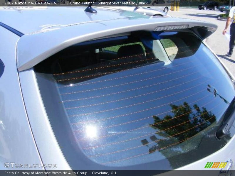 Sunlight Silver Metallic / Black 2007 Mazda MAZDA3 MAZDASPEED3 Grand Touring