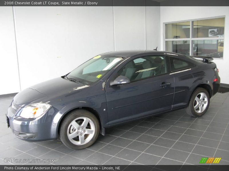 Slate Metallic / Ebony 2008 Chevrolet Cobalt LT Coupe