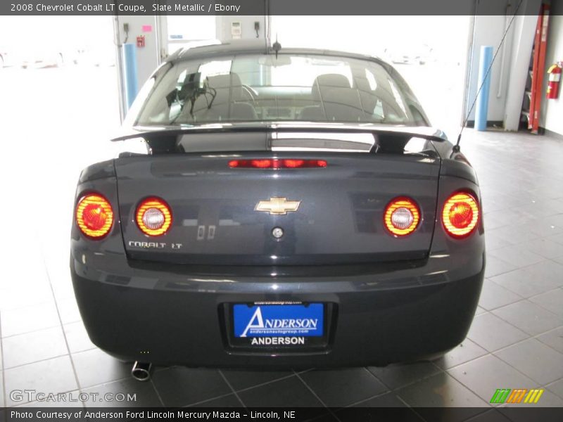 Slate Metallic / Ebony 2008 Chevrolet Cobalt LT Coupe