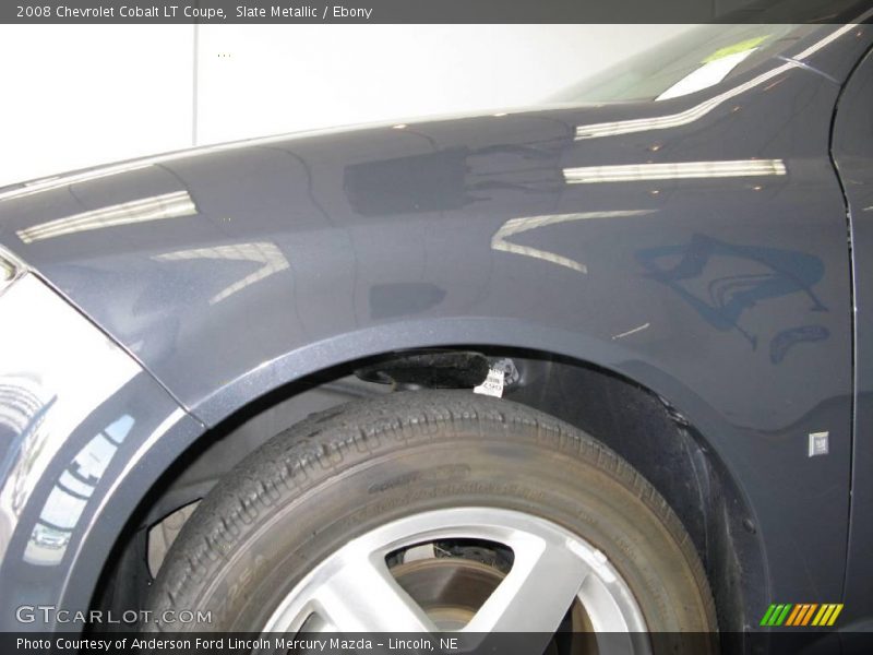 Slate Metallic / Ebony 2008 Chevrolet Cobalt LT Coupe