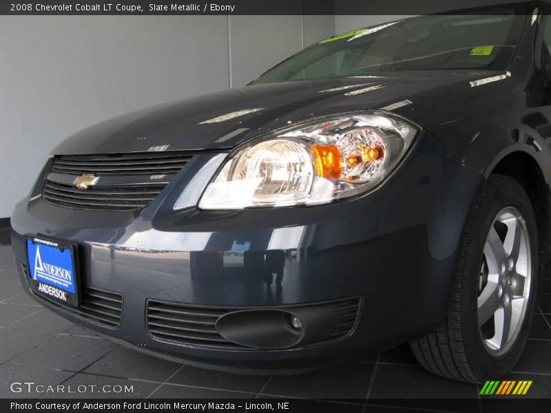 Slate Metallic / Ebony 2008 Chevrolet Cobalt LT Coupe