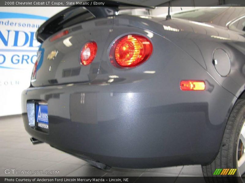 Slate Metallic / Ebony 2008 Chevrolet Cobalt LT Coupe