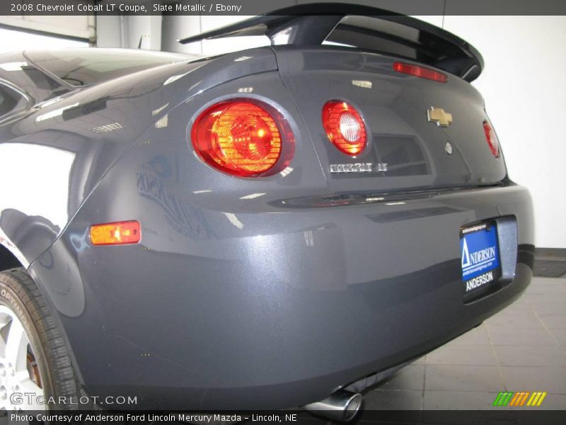 Slate Metallic / Ebony 2008 Chevrolet Cobalt LT Coupe