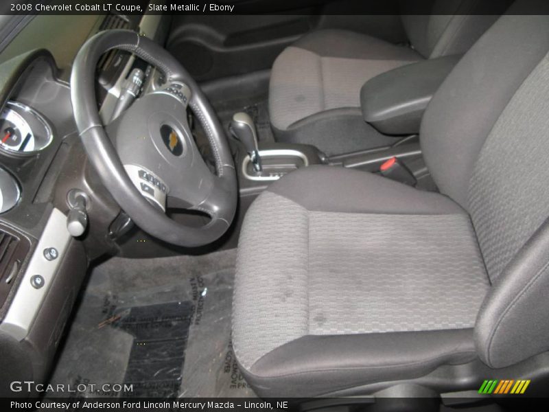 Slate Metallic / Ebony 2008 Chevrolet Cobalt LT Coupe