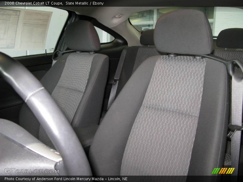 Slate Metallic / Ebony 2008 Chevrolet Cobalt LT Coupe