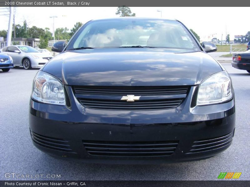 Black / Gray 2008 Chevrolet Cobalt LT Sedan