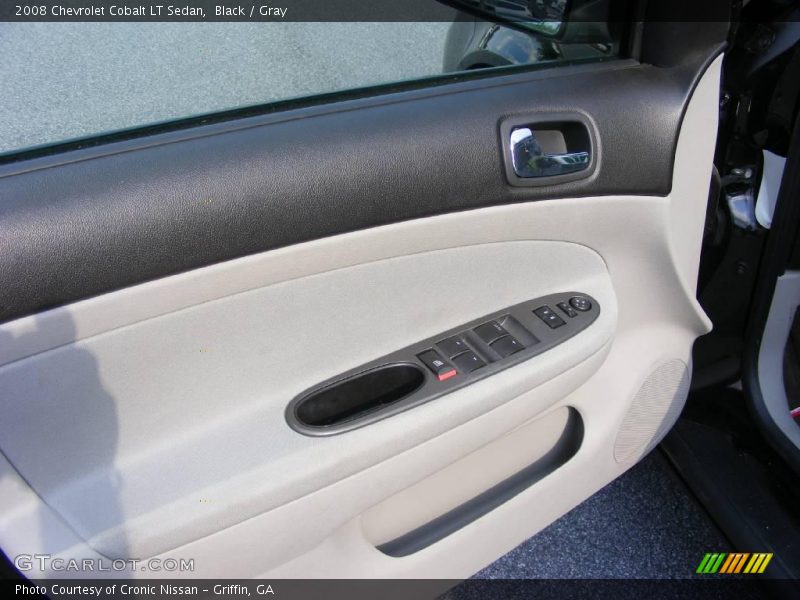 Black / Gray 2008 Chevrolet Cobalt LT Sedan