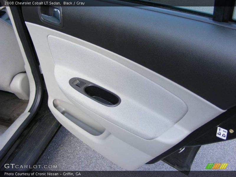 Black / Gray 2008 Chevrolet Cobalt LT Sedan