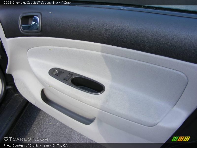 Black / Gray 2008 Chevrolet Cobalt LT Sedan