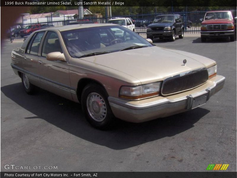 Light Sandrift Metallic / Beige 1996 Buick Roadmaster Limited Sedan