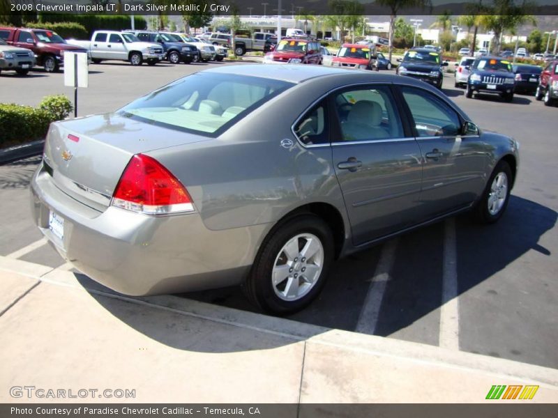 Dark Silver Metallic / Gray 2008 Chevrolet Impala LT
