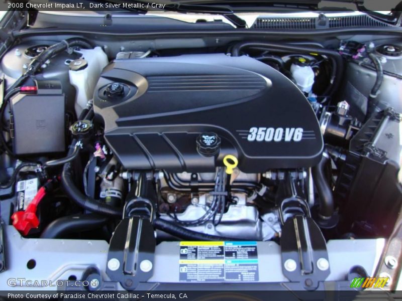 Dark Silver Metallic / Gray 2008 Chevrolet Impala LT