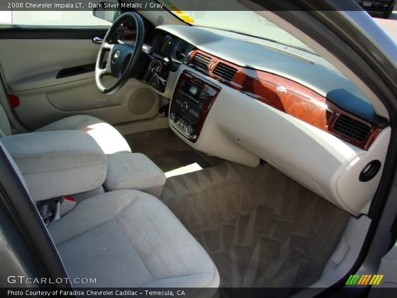 Dark Silver Metallic / Gray 2008 Chevrolet Impala LT