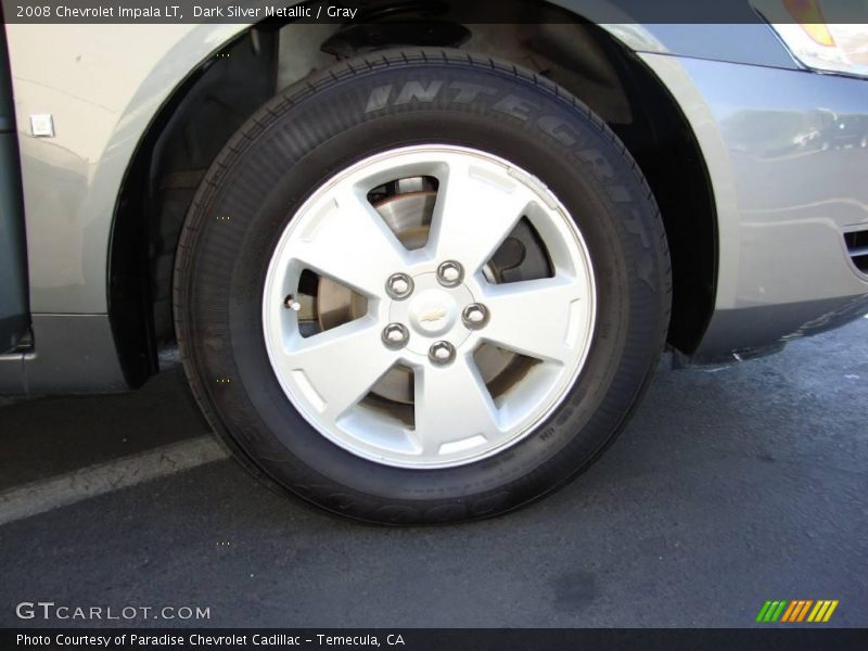 Dark Silver Metallic / Gray 2008 Chevrolet Impala LT