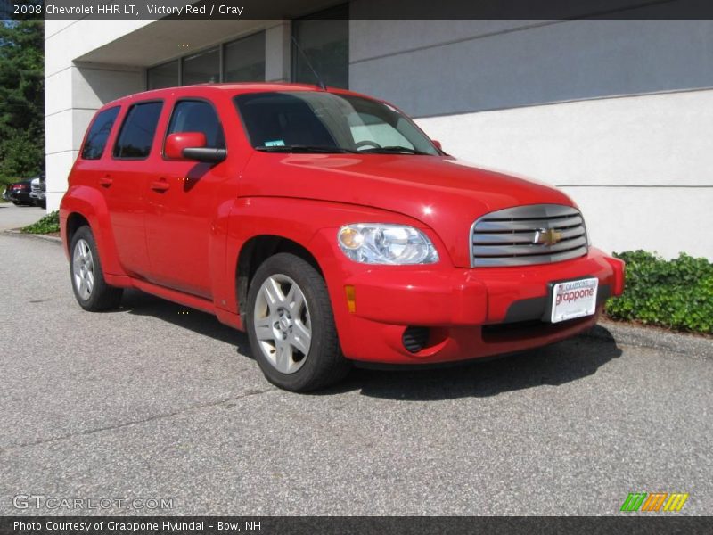 Victory Red / Gray 2008 Chevrolet HHR LT