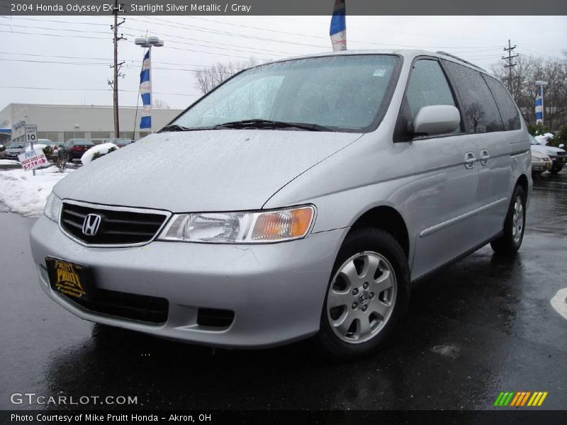 Starlight Silver Metallic / Gray 2004 Honda Odyssey EX-L