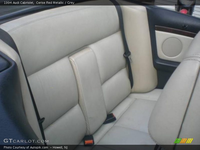 Cerise Red Metallic / Grey 1994 Audi Cabriolet