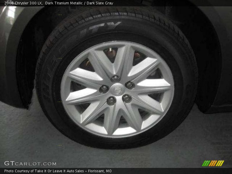 Dark Titanium Metallic / Dark Slate Gray 2008 Chrysler 300 LX