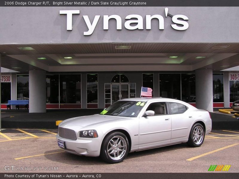 Bright Silver Metallic / Dark Slate Gray/Light Graystone 2006 Dodge Charger R/T