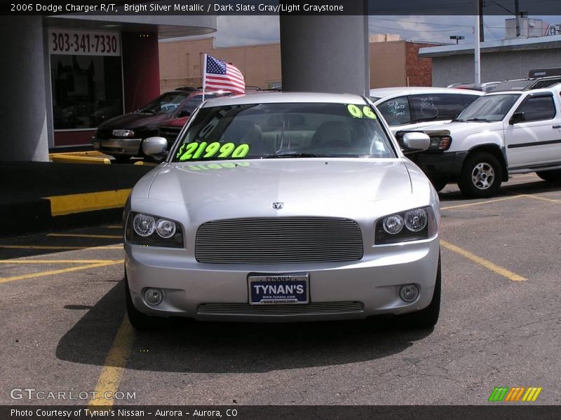 Bright Silver Metallic / Dark Slate Gray/Light Graystone 2006 Dodge Charger R/T