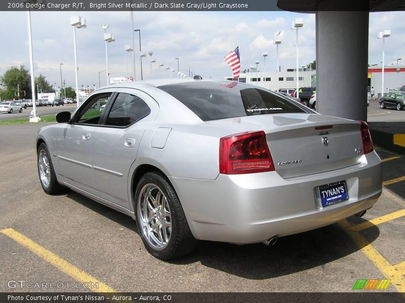Bright Silver Metallic / Dark Slate Gray/Light Graystone 2006 Dodge Charger R/T