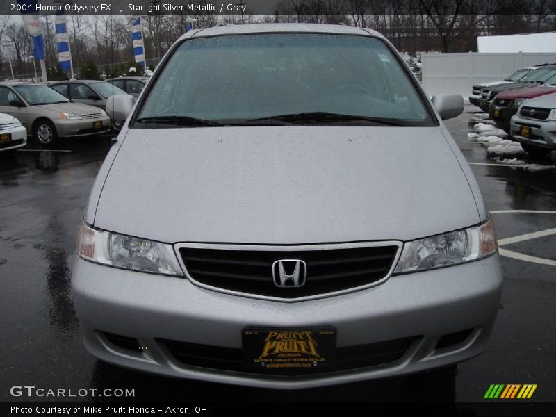 Starlight Silver Metallic / Gray 2004 Honda Odyssey EX-L