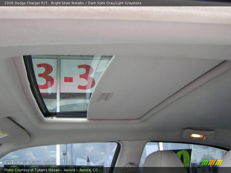 Bright Silver Metallic / Dark Slate Gray/Light Graystone 2006 Dodge Charger R/T