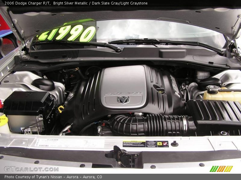 Bright Silver Metallic / Dark Slate Gray/Light Graystone 2006 Dodge Charger R/T