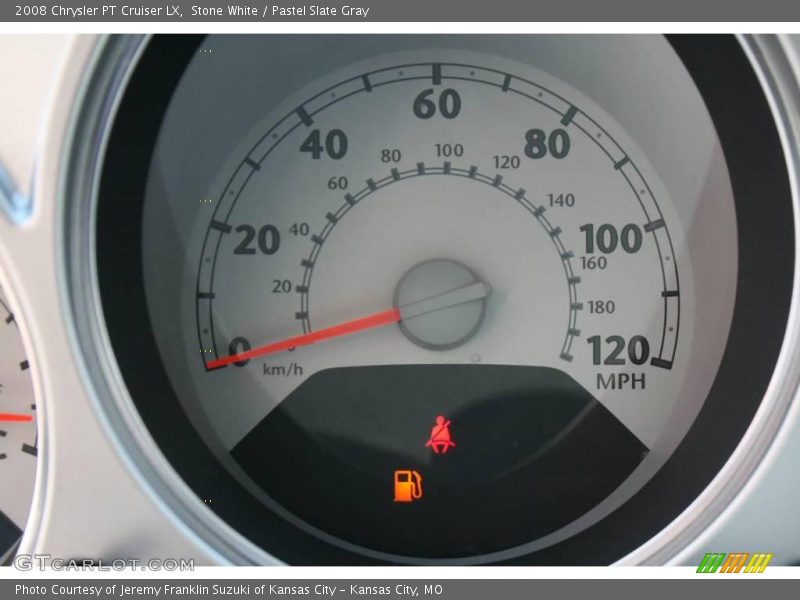 Stone White / Pastel Slate Gray 2008 Chrysler PT Cruiser LX