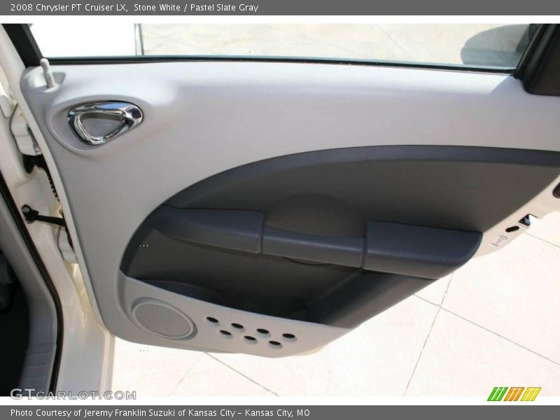 Stone White / Pastel Slate Gray 2008 Chrysler PT Cruiser LX