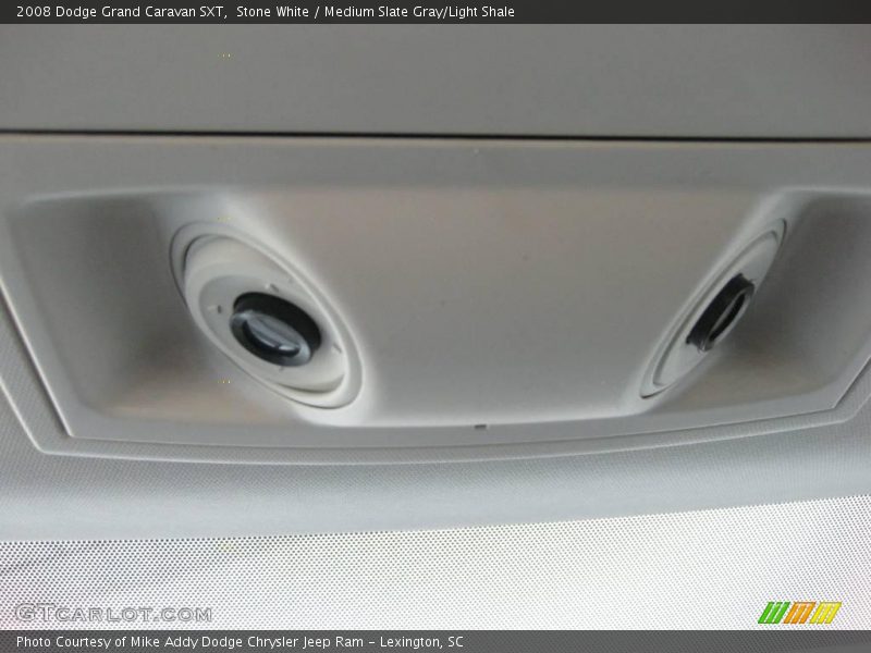 Stone White / Medium Slate Gray/Light Shale 2008 Dodge Grand Caravan SXT