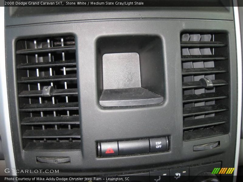 Stone White / Medium Slate Gray/Light Shale 2008 Dodge Grand Caravan SXT