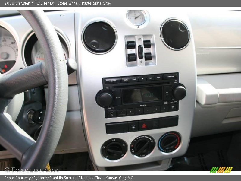 Stone White / Pastel Slate Gray 2008 Chrysler PT Cruiser LX