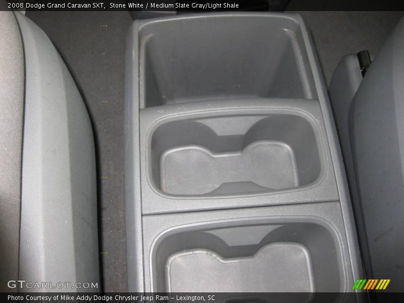 Stone White / Medium Slate Gray/Light Shale 2008 Dodge Grand Caravan SXT