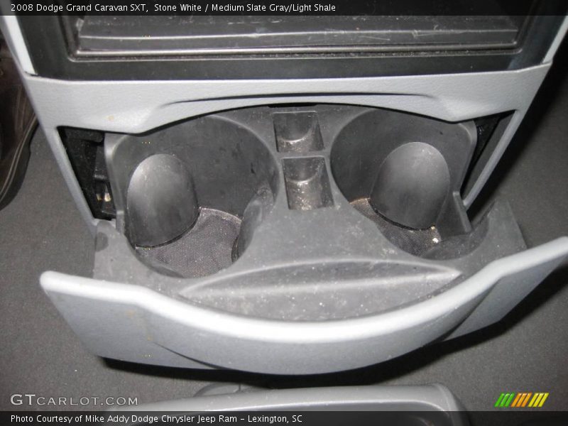 Stone White / Medium Slate Gray/Light Shale 2008 Dodge Grand Caravan SXT