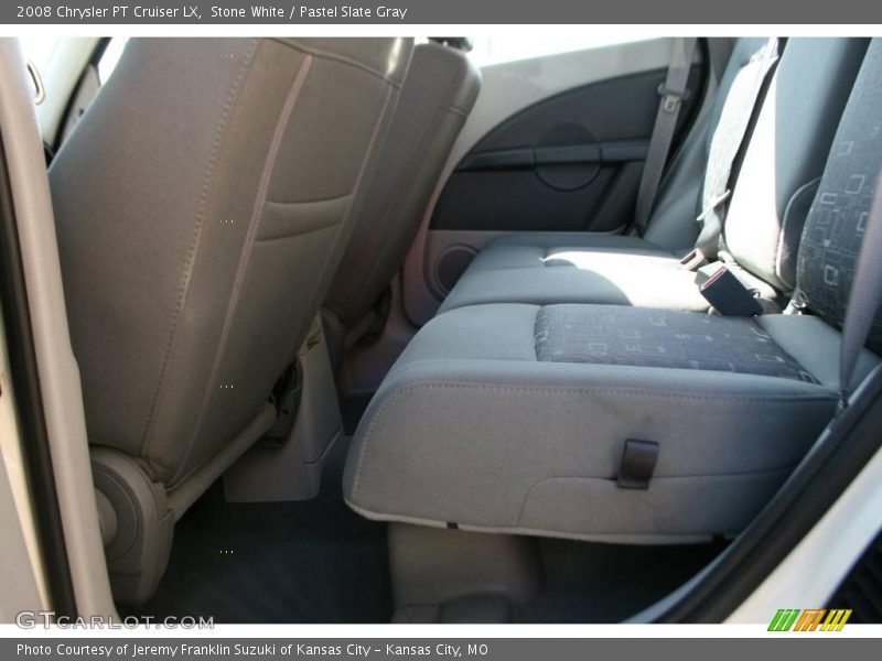 Stone White / Pastel Slate Gray 2008 Chrysler PT Cruiser LX