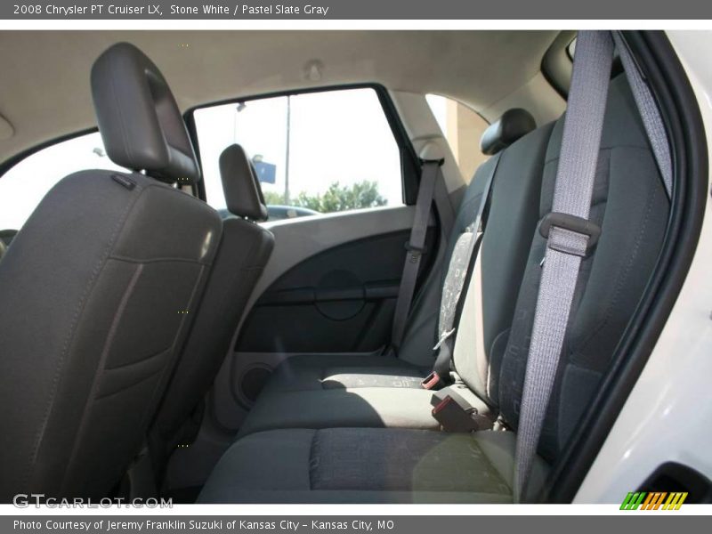 Stone White / Pastel Slate Gray 2008 Chrysler PT Cruiser LX
