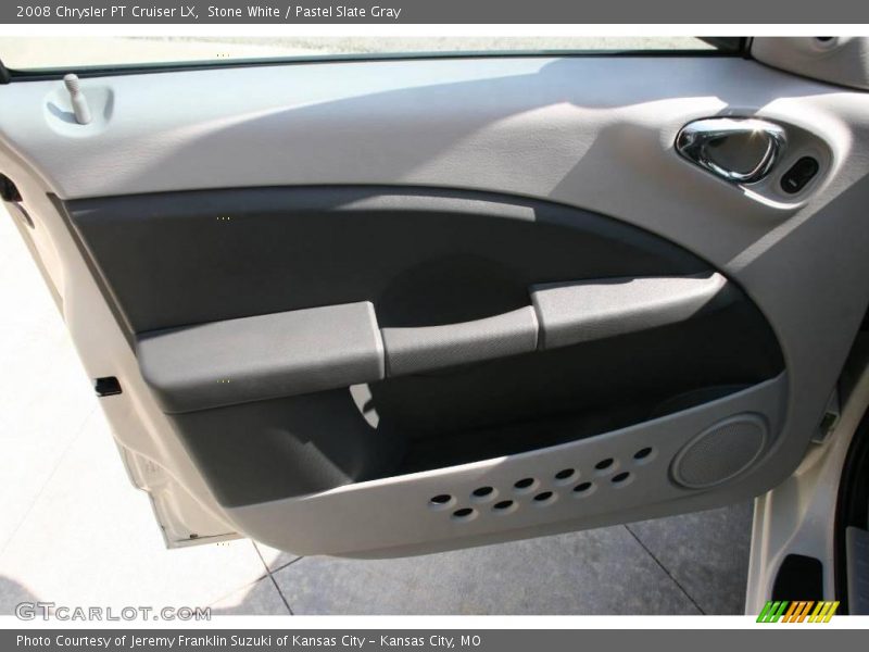 Stone White / Pastel Slate Gray 2008 Chrysler PT Cruiser LX