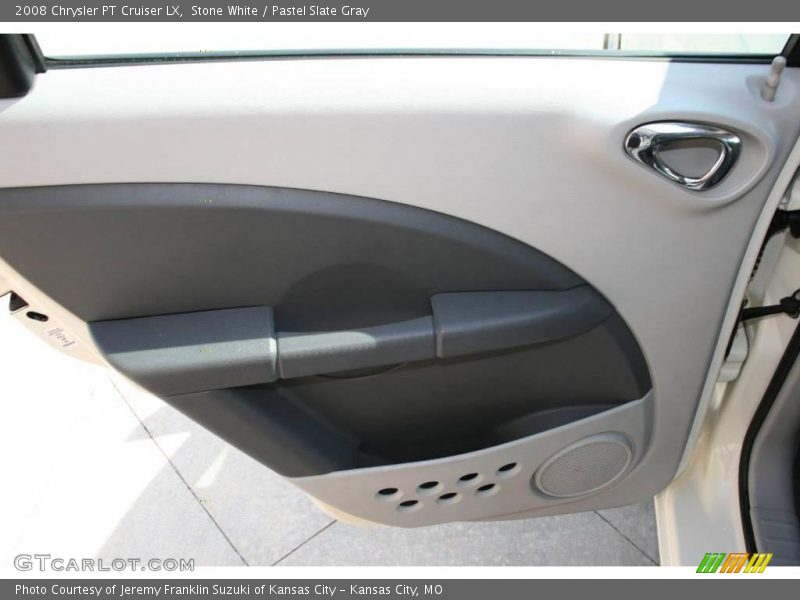 Stone White / Pastel Slate Gray 2008 Chrysler PT Cruiser LX
