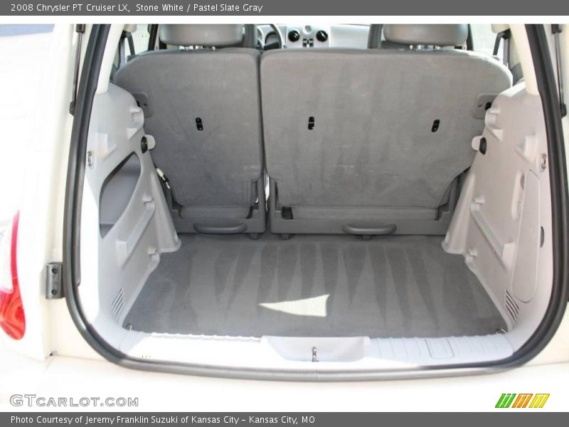Stone White / Pastel Slate Gray 2008 Chrysler PT Cruiser LX
