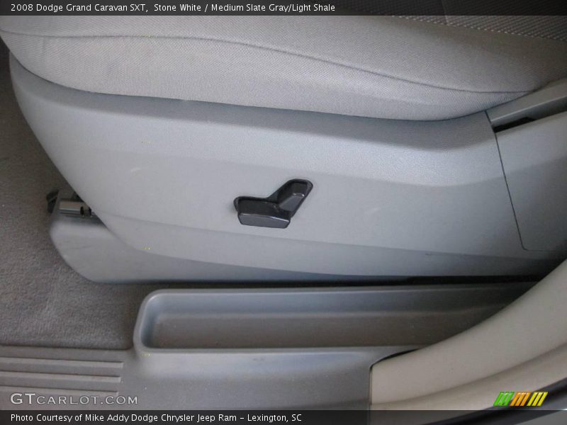 Stone White / Medium Slate Gray/Light Shale 2008 Dodge Grand Caravan SXT