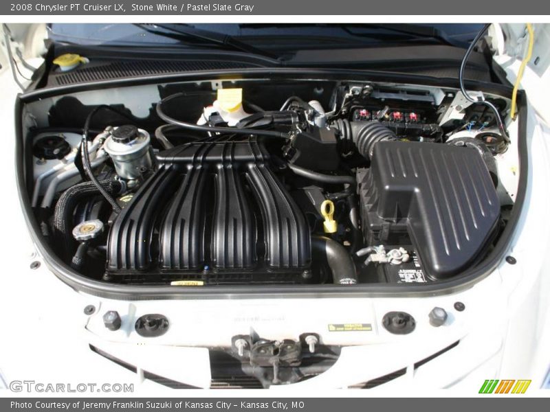 Stone White / Pastel Slate Gray 2008 Chrysler PT Cruiser LX