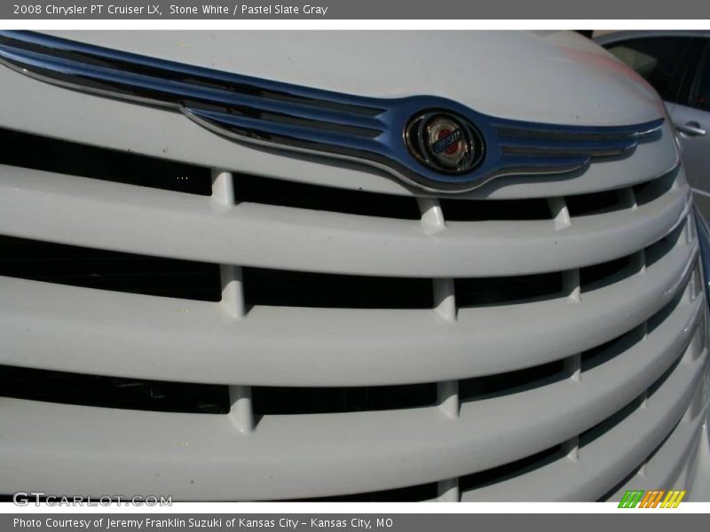 Stone White / Pastel Slate Gray 2008 Chrysler PT Cruiser LX