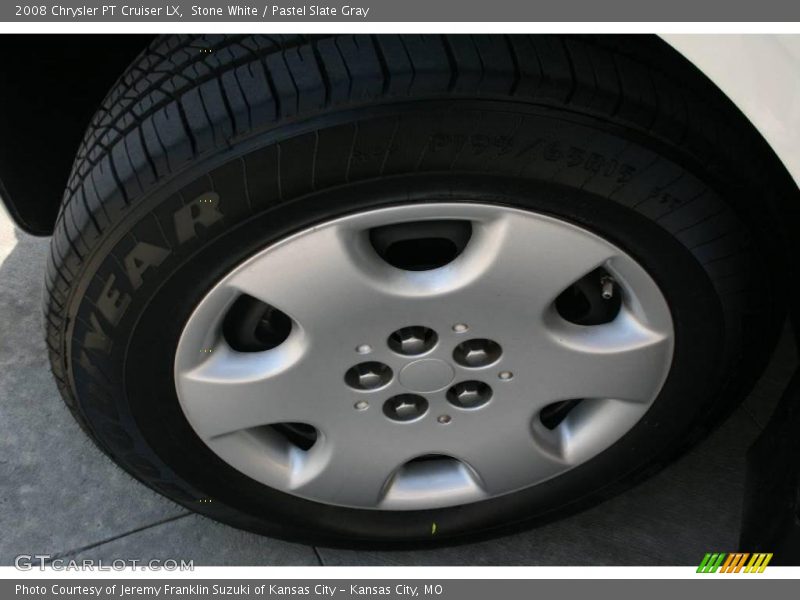 Stone White / Pastel Slate Gray 2008 Chrysler PT Cruiser LX