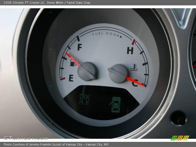 Stone White / Pastel Slate Gray 2008 Chrysler PT Cruiser LX