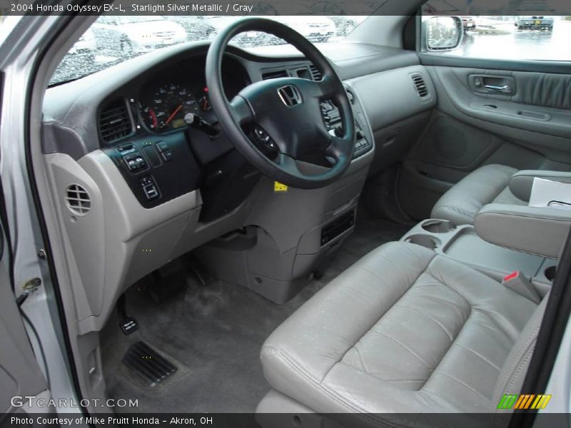 Starlight Silver Metallic / Gray 2004 Honda Odyssey EX-L