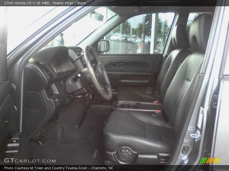 Pewter Pearl / Black 2006 Honda CR-V SE 4WD