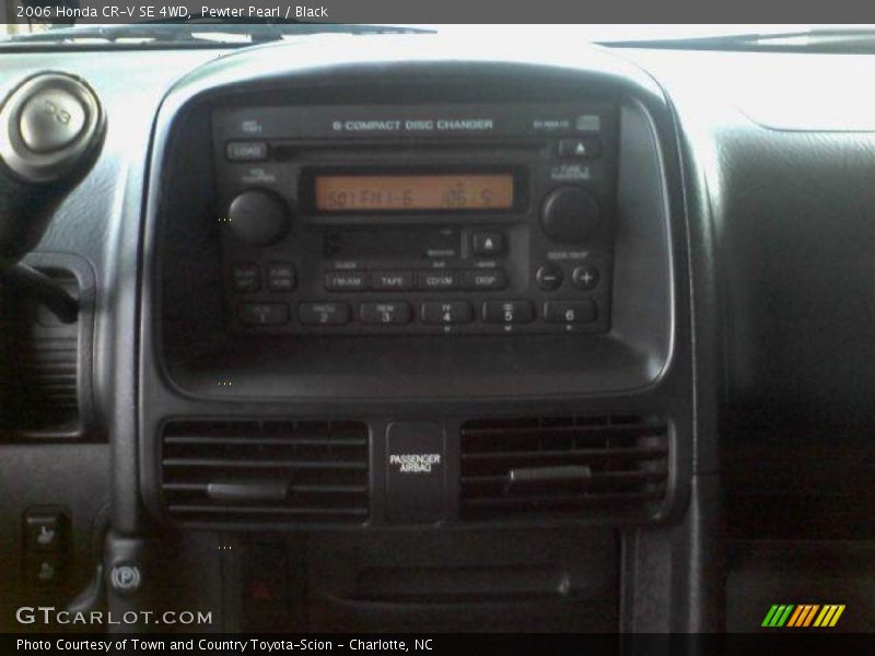 Pewter Pearl / Black 2006 Honda CR-V SE 4WD